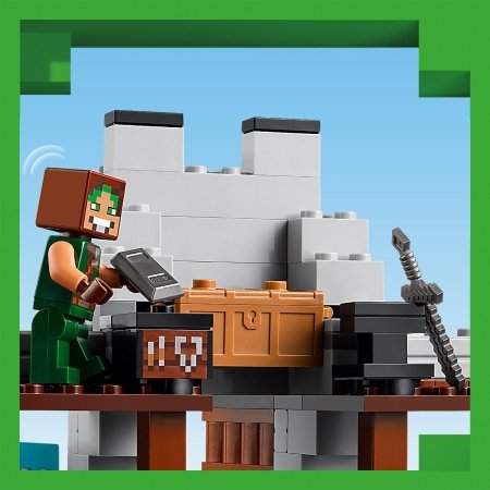 21261 LEGO® Minecraft™ Vilkų tvirtovė 