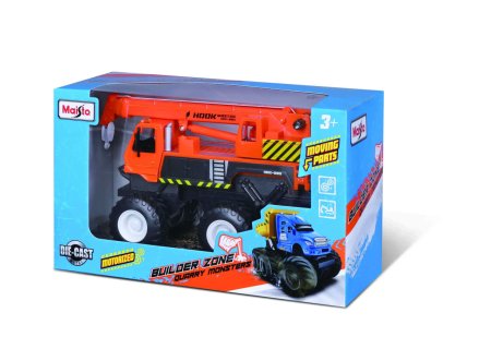 MAISTO DIE CAST auto modelis Fresh Metal Builder Zone Quarry Monsters, 21191 