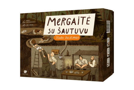 TERRA PUBLICA Stalo žaidimas Mergaitė su šautuvu, 4779054890528 