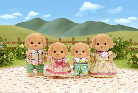 SYLVANIAN FAMILIES Pudelių šeimynėlė, 5259 5259