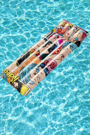 BESTWAY pripučiamas čiužinys Pop Art, 1.83m x 71cm, 44059 44059