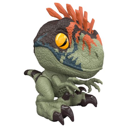 JURASSIC WORLD FIERCE FEEDER interaktyvus dinozauras Velociraptor , JKG86 