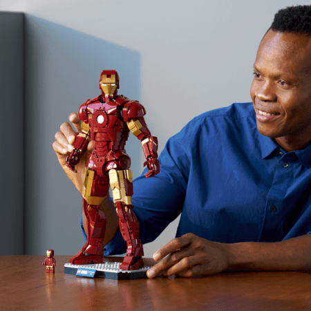 76344 LEGO® | Marvel Geležinio žmogaus MK3 kolekcinis leidimas 