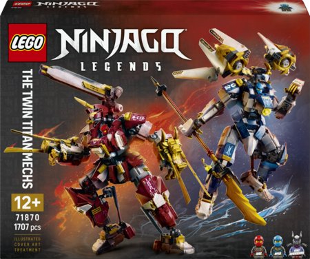 71870 LEGO® NINJAGO® Du robotai-titanai 