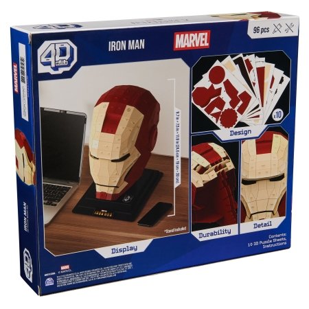 4D BUILD dėlionė Iron Man helmet, 6069819 