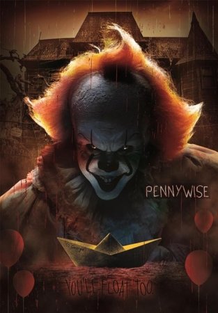 CLEMENTONI dėlionė IT - Horror Movies, 1000 det., 37097 