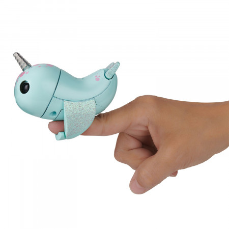 FINGERLINGS elektroninis žaislas banginis Nikki, turkio spalvos, 3699 3699