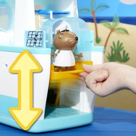 PEPPA PIG žaidimų rinkinys Kruizinis laivas, F62845L0 