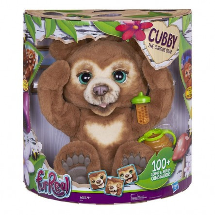FUR REAL interaktyvus pliušinis meškinas Cubby, E4591EU4 E4591EU4