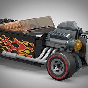 MEGA CONSTRUX  Kolekcinis Mega Construx rinkinys „Gatvės raitelis“, HDJ97 HDJ97