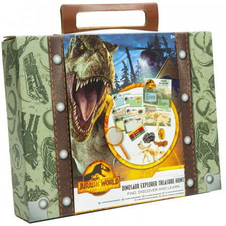 JURASSIC WORLD lobių medžioklės rinkinys su dinozaurais Dominion, 93-0029 93-0029