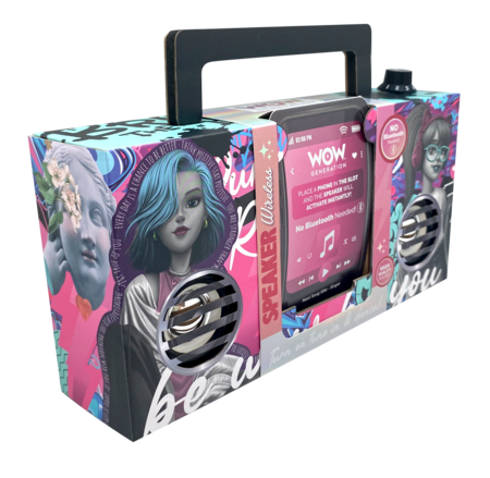 WOW GENERATION garso kolonėlė Wireless Sound Amplifier Speaker, WOW00122 