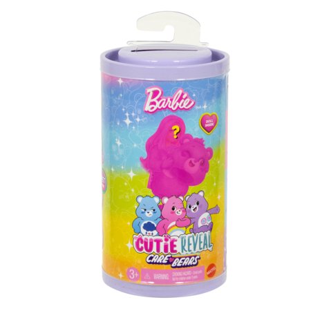 BARBIE Čelse's Cutie Reveal Care Bears siurprizų rinkinys, asort., JCN97 