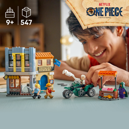75642 LEGO® ONE PIECE Lemiama kova su Captain Smoker 