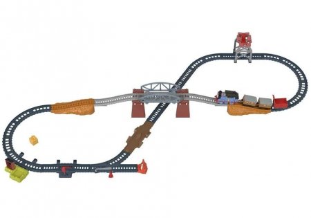 THOMAS & FRIENDS trasa 3 in 1 su motorizuotu garvežiuku, HGX64 HGX64