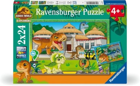 RAVENSBURGER PUZZLE dėlionė Gyvenimas laukinėje gamtoje, 2x24 det., 12001057 9 