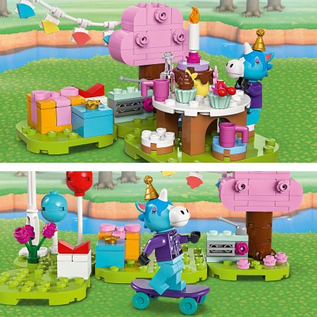 77046 LEGO® Animal Crossing™ Julian gimtadienio vakarėlis 