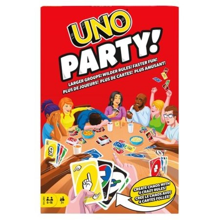 MATTEL GAMES UNO kortos Party, HMY49 HMY49