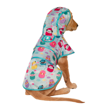 SQUISHMALLOWS PETS lietaus apsiaustas augintiniui Raining Squish, dydis S, JPT0901-S 