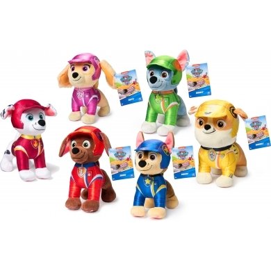 PAW PATROL pliušinis žaislas Basic Plush Rescue Wheels asort., 6069660 