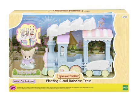 SYLVANIAN FAMILIES Floating Cloud Rainbow traukinys, 5702 5702