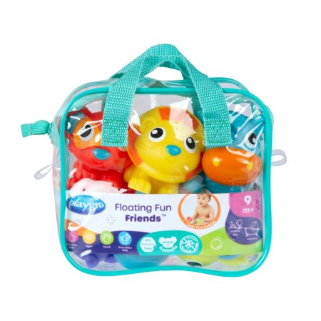 PLAYGRO vonios žaislų rinkinys Floating Fun Friends, 0189202 