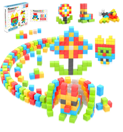PICASSO TILES Magnetinis konstruktorius Magnetic Cubes 60 det., PMC60 