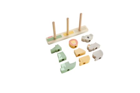 FISHER PRICE medinis bokštelis gyvūnai, HXV04 