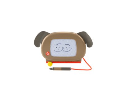 FISHER-PRICE Magnetinė piešimo lentelė gyvūnėlis asort., HYC27 