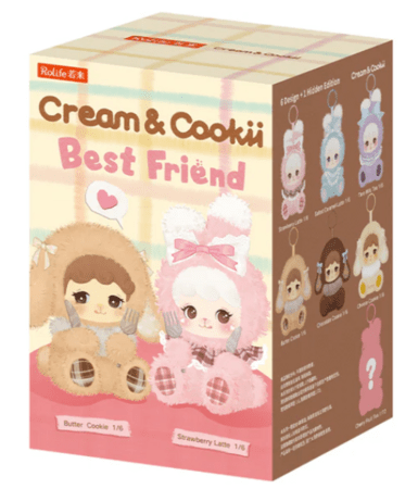 CREAM & COOKII pliušinė figūrėlė Best Friend, MBAXX 