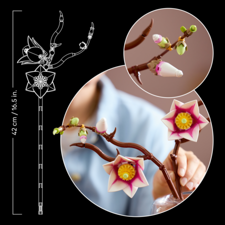 11510 LEGO® Botanicals Magnolijos šakelės 