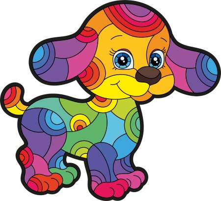 KIDS DO medinė dėlionė Šunytis, 49 d., AP3116 