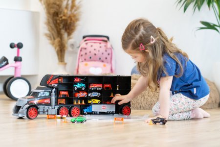 SIMBA DICKIE TOYS mašinų lagaminas sunkvežimis, 203749023 203749023