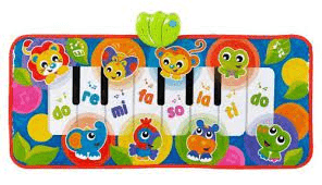 PLAYGRO muzikinis kilimėlis-pianinas Jumbo Jungle, 0186995 