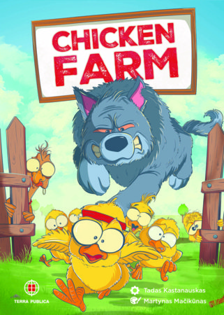 TERRA PUBLICA Stalo žaidimas Chicken farm, 4779054890535 