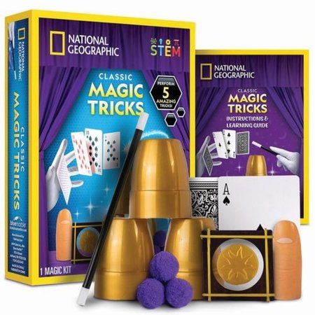 NATIONAL GEOGRAPHIC magijos triukų rinkinys Classic Magic Tricks, RTMAGIC5