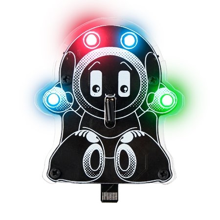 CIRCUITMESS Wacky Robot mokomasis STEM rinkinys Robby, CM-SA-ROBBY 