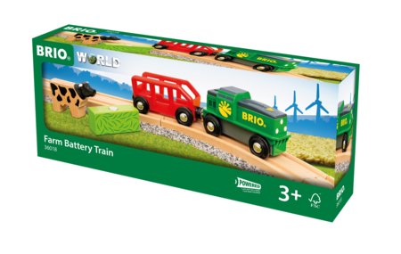 BRIO fermos traukinys su varikliu, 36018 