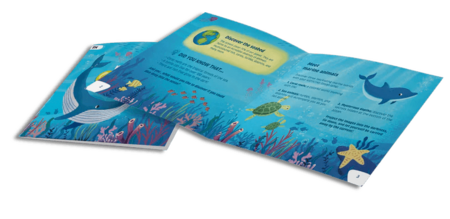 KIDYWOLF projektorius Ocean, mėtinis, KIDYSTAR-GR 