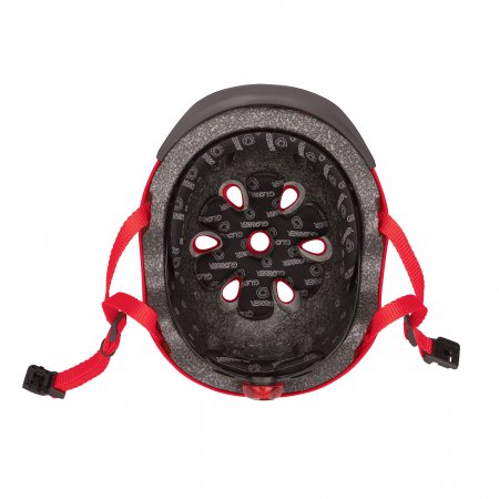 GLOBBER šalmas Elite Lights,  XS/S (48-53cm), raudonas, 507-102 507-102