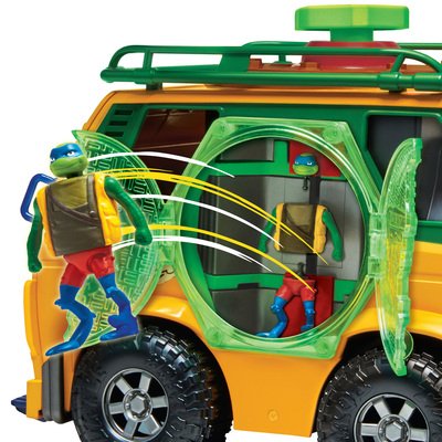 TMNT žaidimų rinkinys su 6 figūrėlėmis Mutation Station, 84386 