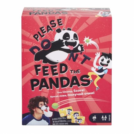 MATTEL GAMES Žaidimas Pamaitink pandas, GMH35 