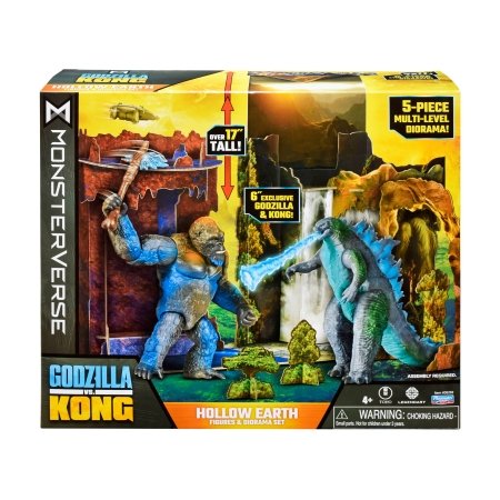 GODZILLA žaidimų rinkinys Hollow Earth Figures and Diorama Set, 35292 