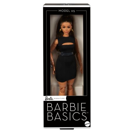 BARBIE Basics lėlė tamsiais plaukais, JBH73 