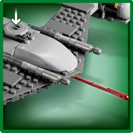 75325 LEGO® Star Wars™ Mandalorian Erdvėlaivis N-1 