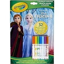 CRAYOLA kūrybinis rinkinys Color & Activity, Disney Frozen, 04-5900G 