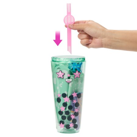 BARBIE POP Reveal green tea siurprizų rinkinys, burbulinės arbatos serija, HTJ21 