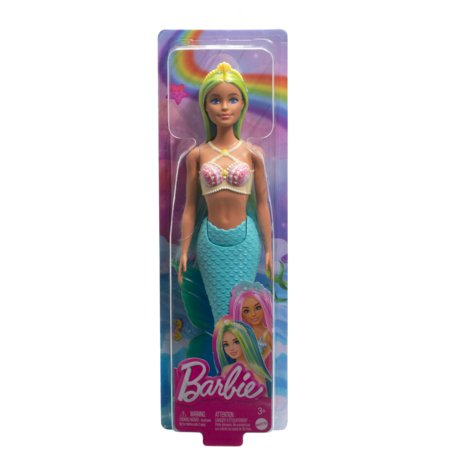 BARBIE Dreamtopia undinėlė melsvais plaukais, HRR03 