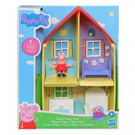 PEPPA PIG žaidimų rinkinys Pepa šeimos namas, F21675L0 F21675L0