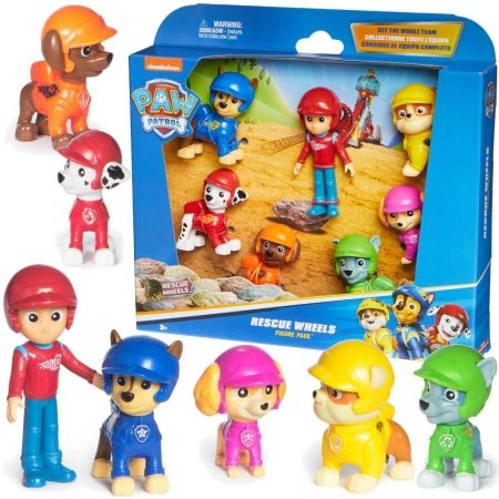 PAW PATROL figūrėlių rinkinys  Rescue Wheels Giftpack, 7vnt., 6070443 
